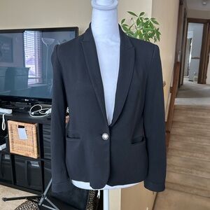 Women's Zara Basic Black Blazer